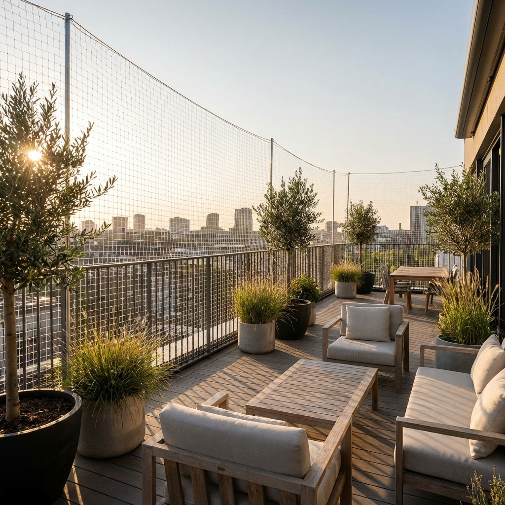 Terrace Safety Installation